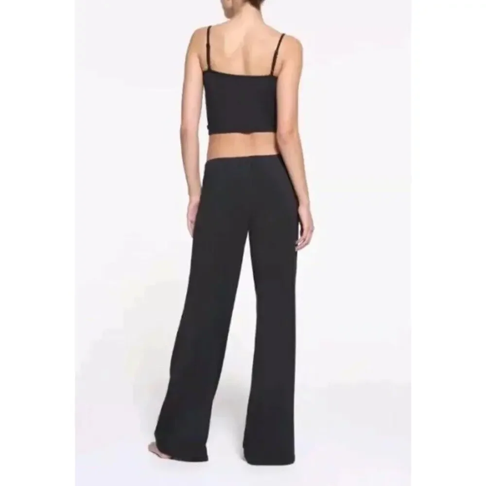 Skims Sleep Pant Plus Size 2X Black Onyx Sold Out NWT Loungewear Comfort Soft​ - Picture 3 of 15